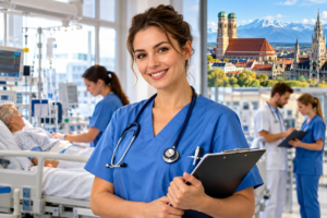 asistent medical cu Urkunde spital